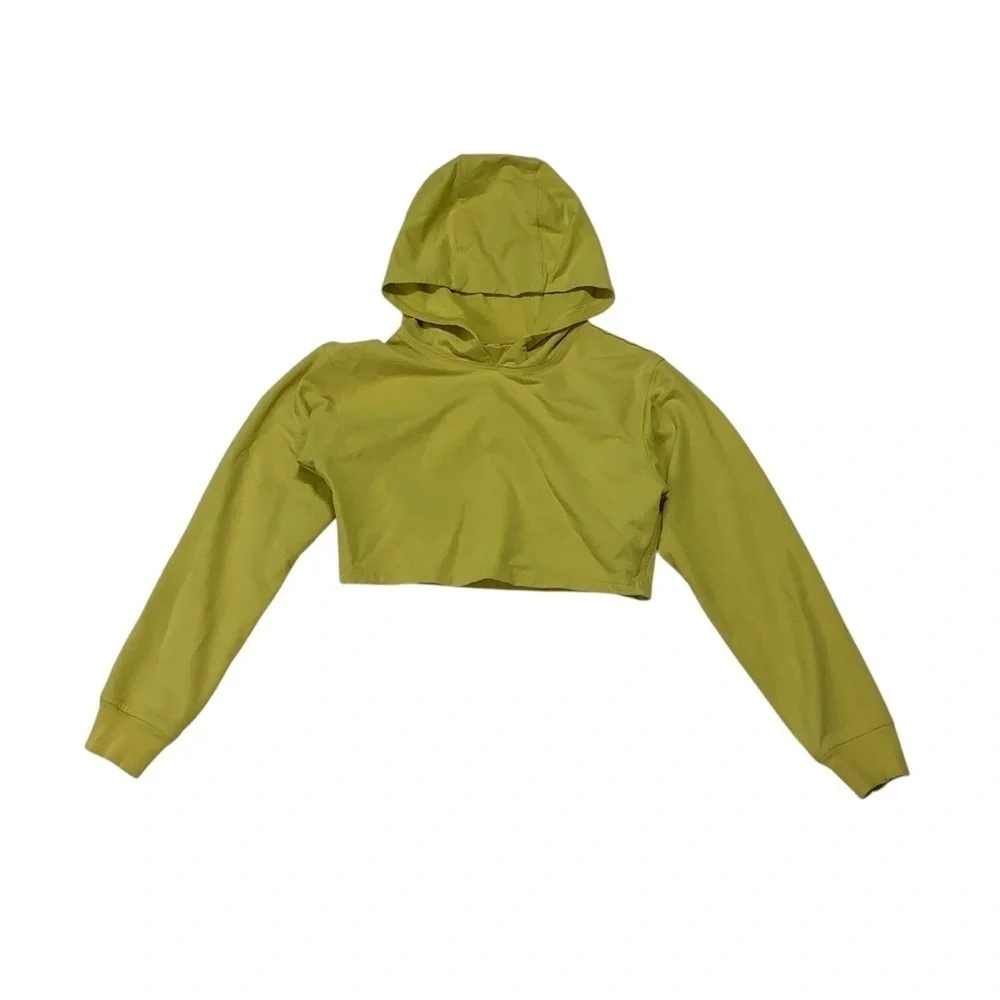 Lululemon All Yours Cropped Hoodie Sz 2 Soleil